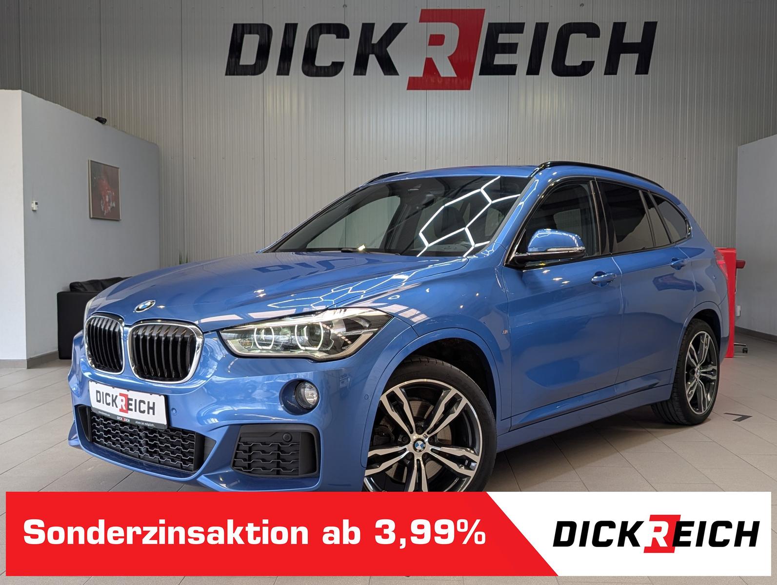 BMW X1 20d xD M-Sport LED H&K Cam HUD Pano AHK 19"