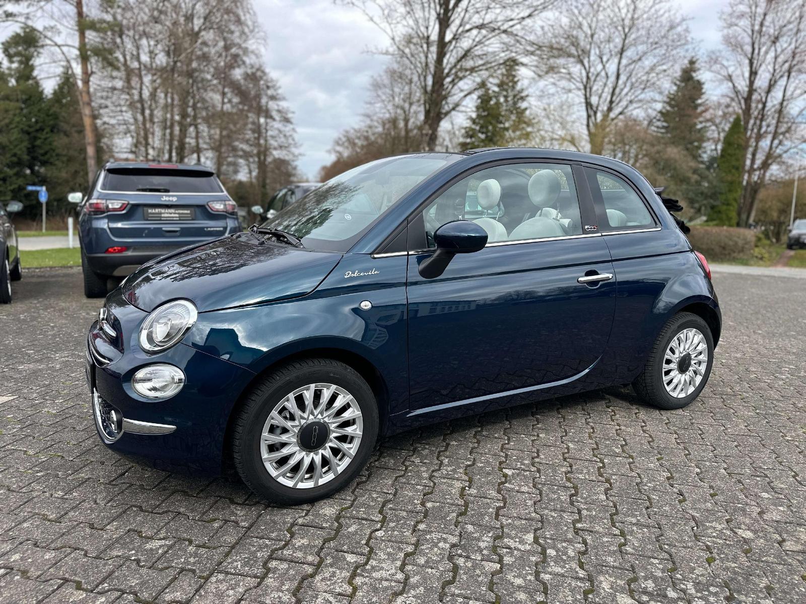 Fiat 500C Dolcevita Schöne Farbe, top ausgestattet 