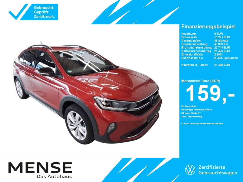 Taigo 1.0 TSI Life IQ.Light|Matrix|CarPlay|ACC