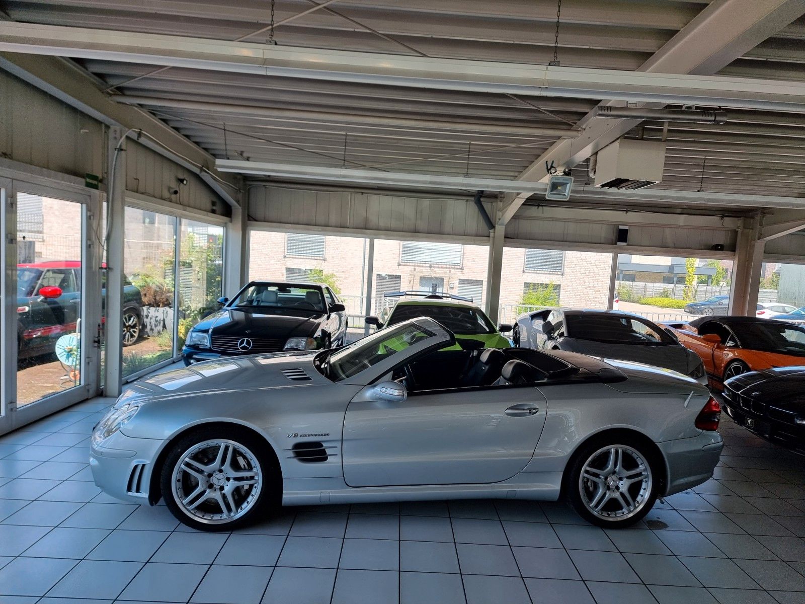 Fahrzeugabbildung Mercedes-Benz SL 55 AMG/Dt./Rarität mit F1 Performance Package