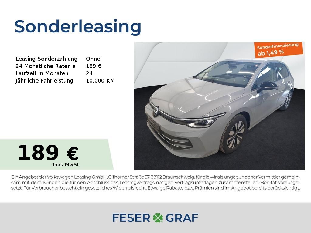Volkswagen Golf 8 2.0 TDI Goal DSG ACC AHK LED+ Navi RüKa