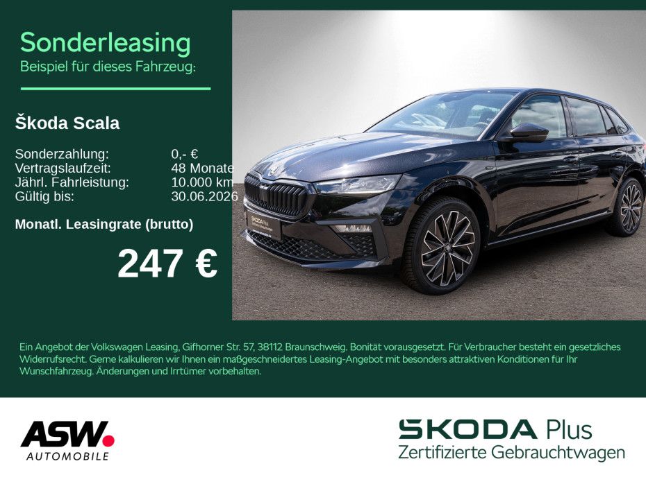 Skoda Scala Selection 1.5 TSI DSG LED NAVI AHK RFK ACC