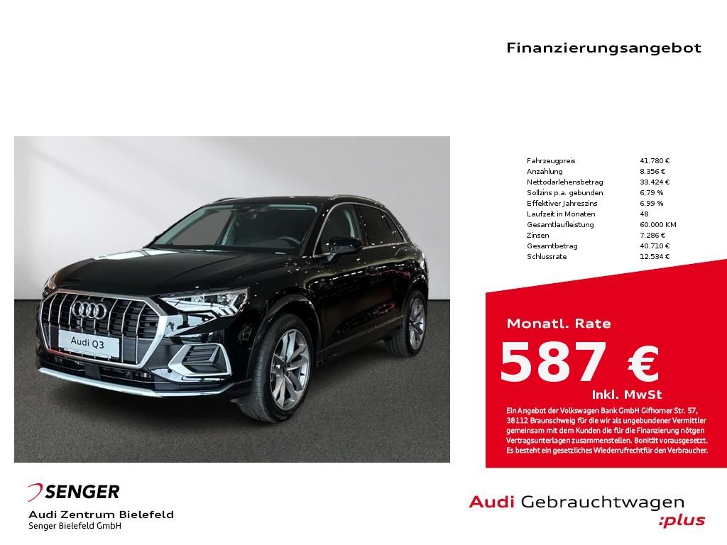 Audi Q3 advanced 35 TDI Digitales Cockpit Kamera LED