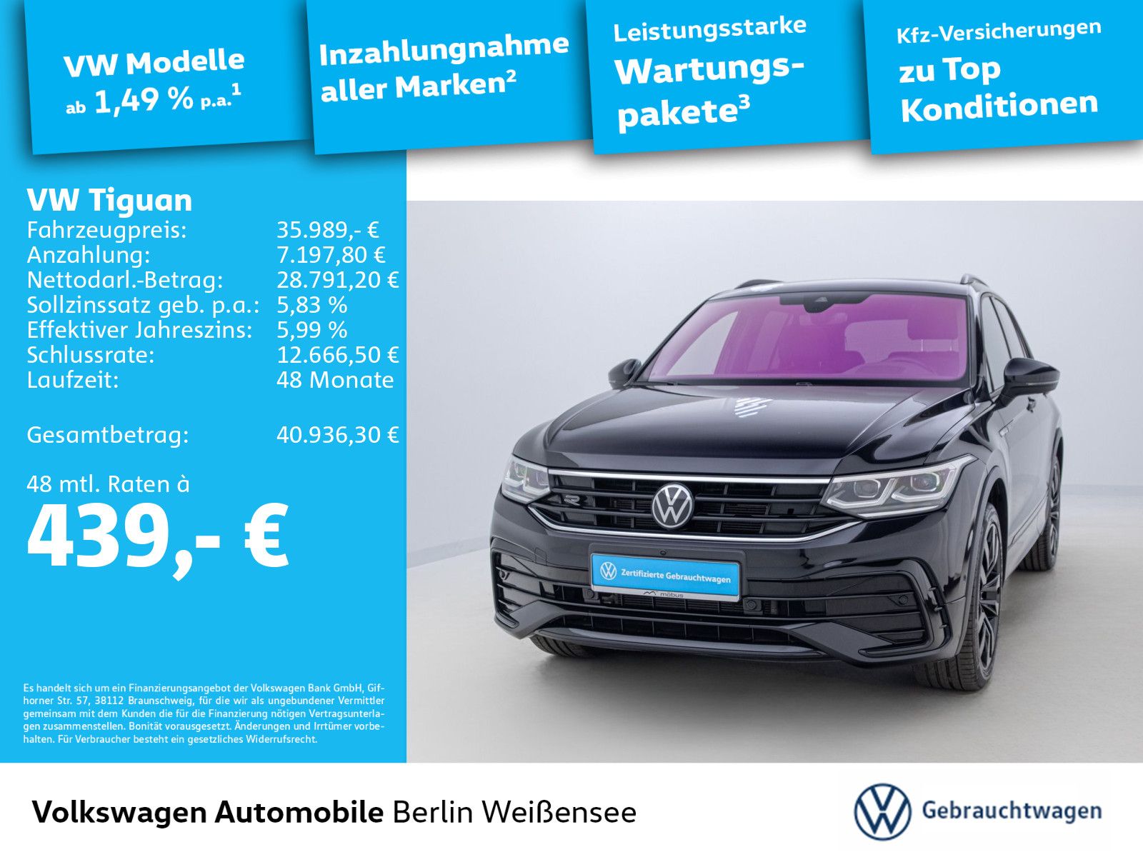 Volkswagen Tiguan 2.0 TSI R-Line 4Motion DSG PANO MATRIX 36 foto 2