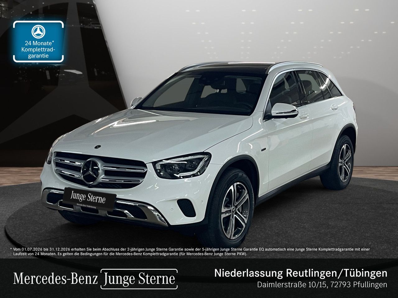 Mercedes-Benz GLC 300e 4M Offroad Dist Pano Mbeam 360° foto 1