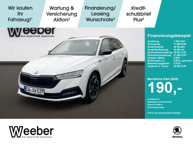 Skoda Octavia Combi 2.0 TSI 4x4 DSG Sportline Navi