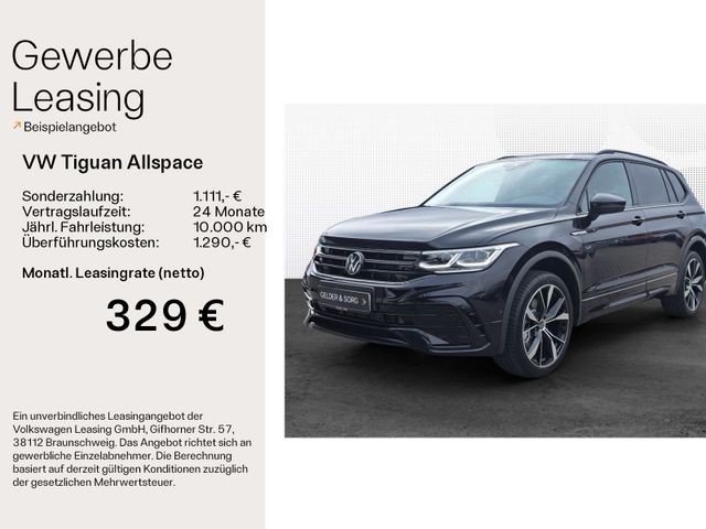 Volkswagen Tiguan Allspace R-Line 2.0 TDI 4M |PANO|AHK|Blac