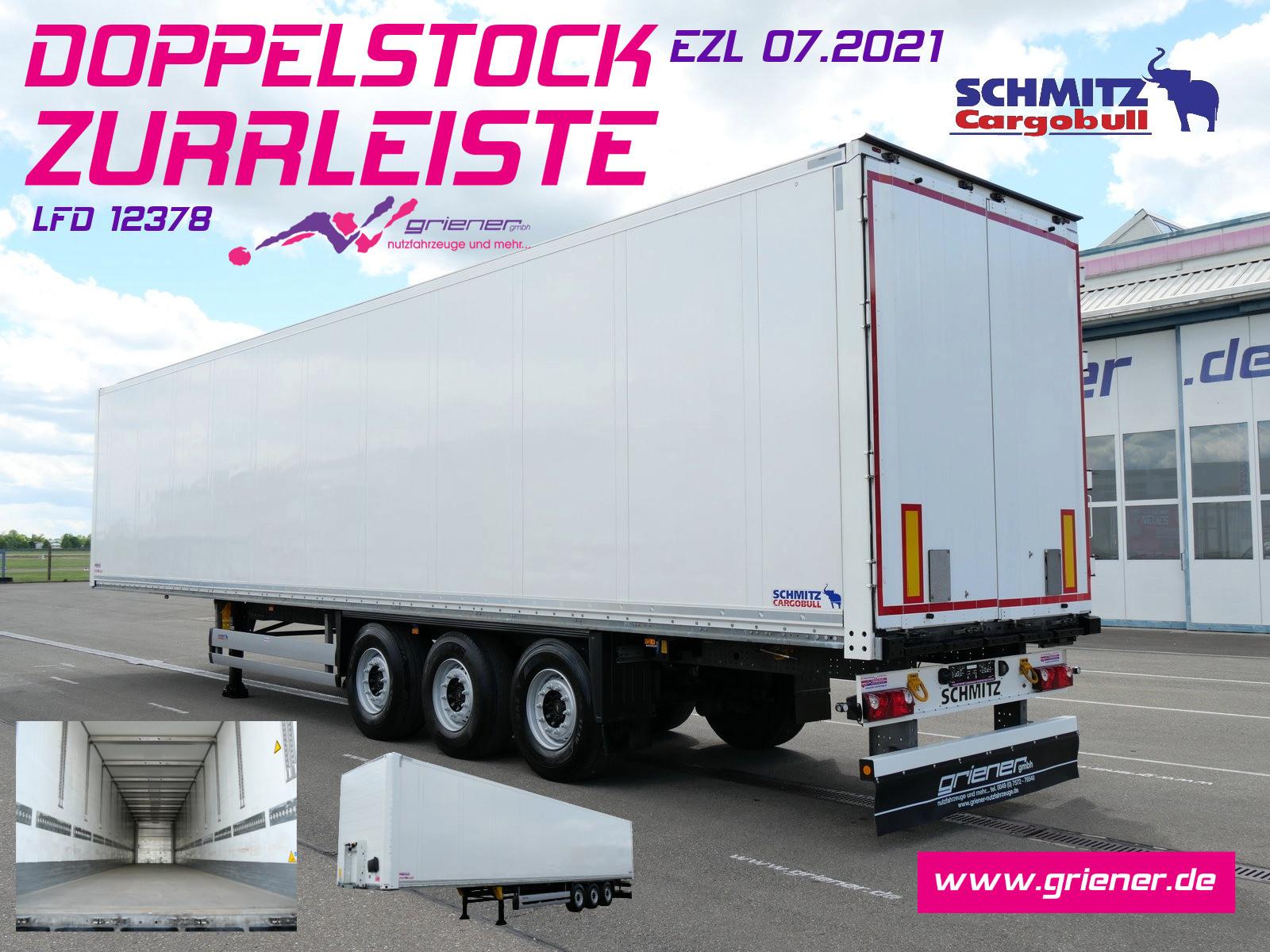Schmitz Cargobull SKO 24/DOPPELSTOCK /ZURRLEISTE / 2700 mm TOP