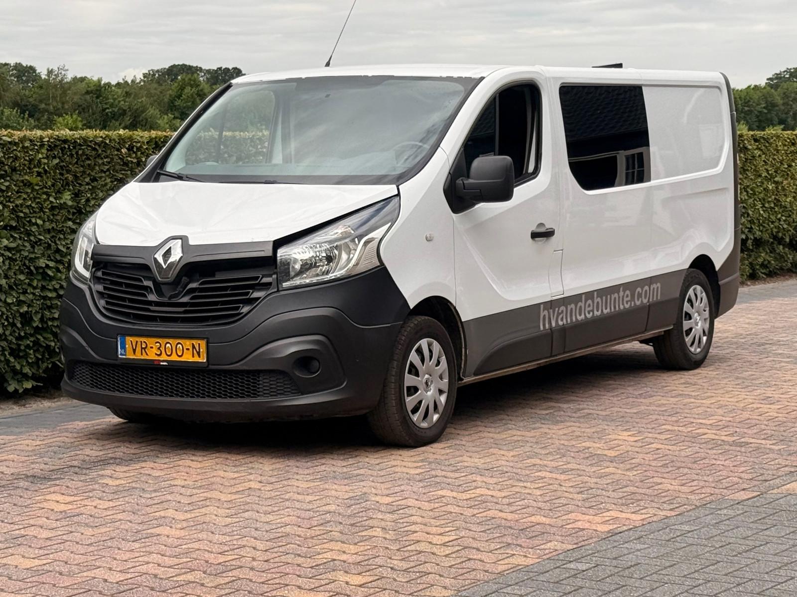 Renault Trafic 1.6 dCi DUBBEL CABINE LANG L2