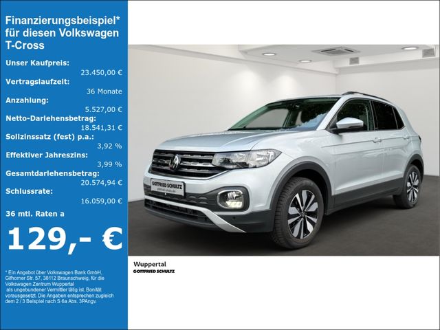 Volkswagen T-Cross 1.0 TSI Move DSG NAVI AHK KAMERA SHZ PDC