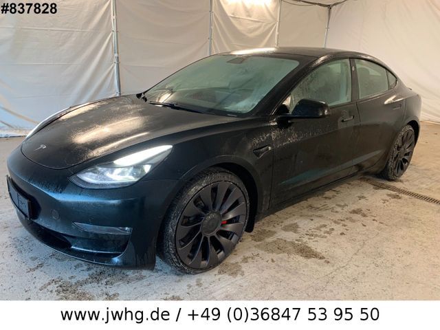 Tesla Model 3 Allrad Mopf21 82KWh Performance Glasdach