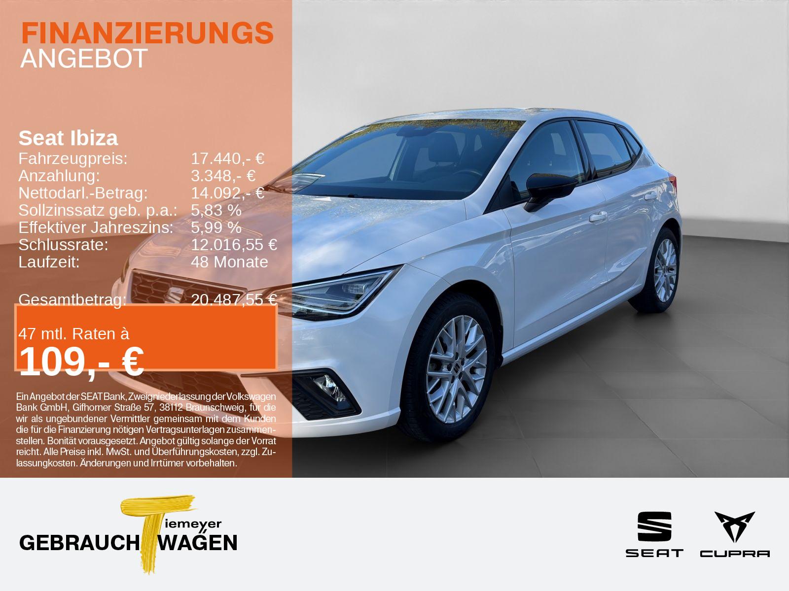 Seat Ibiza 1.0 TSI FR LED NAVI VIRTUAL
