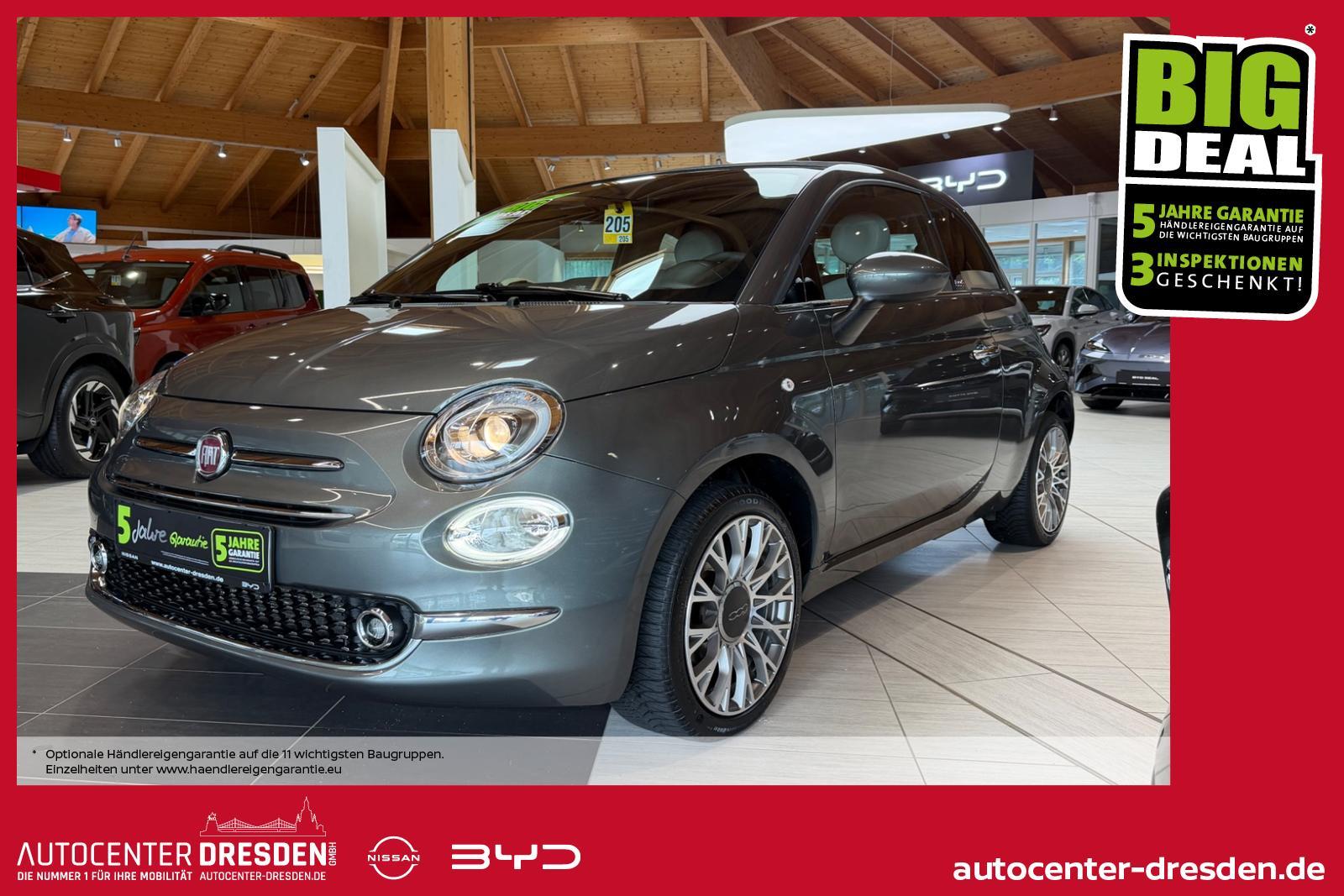 Fiat 500 Cabrio 1.2 8V S&S Star Pano+SD+LM+PDC