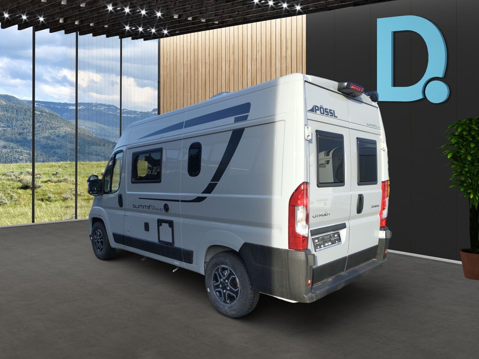 Fahrzeugabbildung Pössl Summit Shine 540 Citroen 140 PS Lithium,Solar