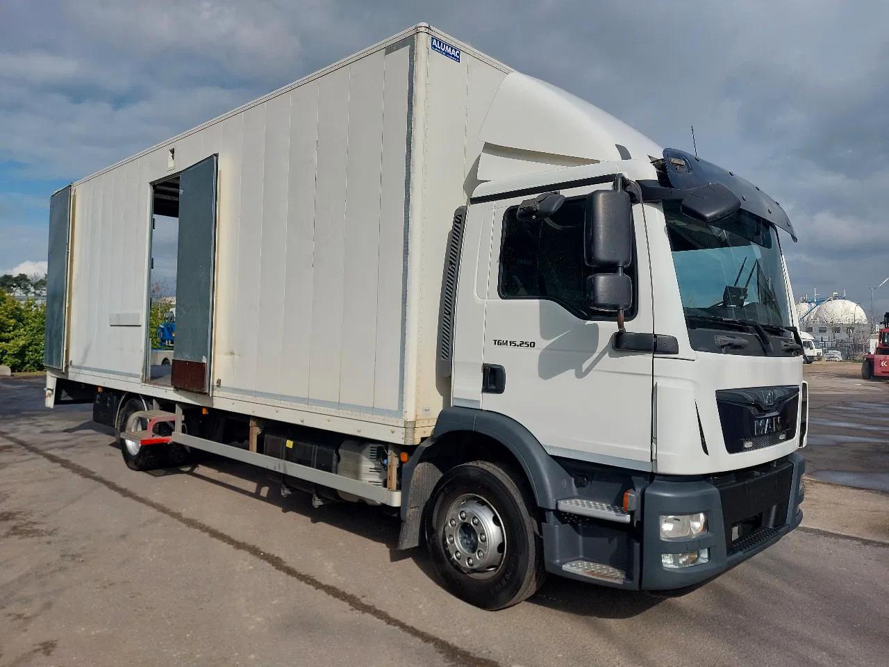 MAN TGM 15.250 4x2 BL Automat- ALU koffer -- 2 in st