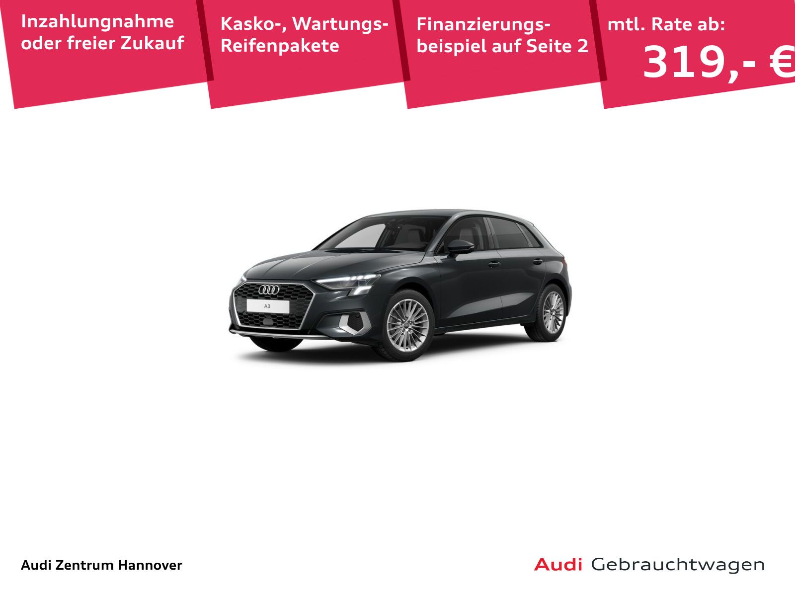 Audi A3 Sportback advanced 30 TFSI virtual Navi