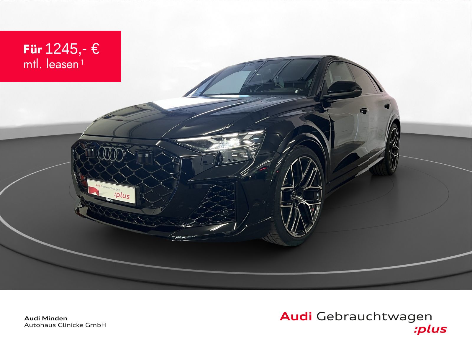 Audi RS Q8 AHK Pano LM 23" RS-Abgas B&O Head-Up 360°