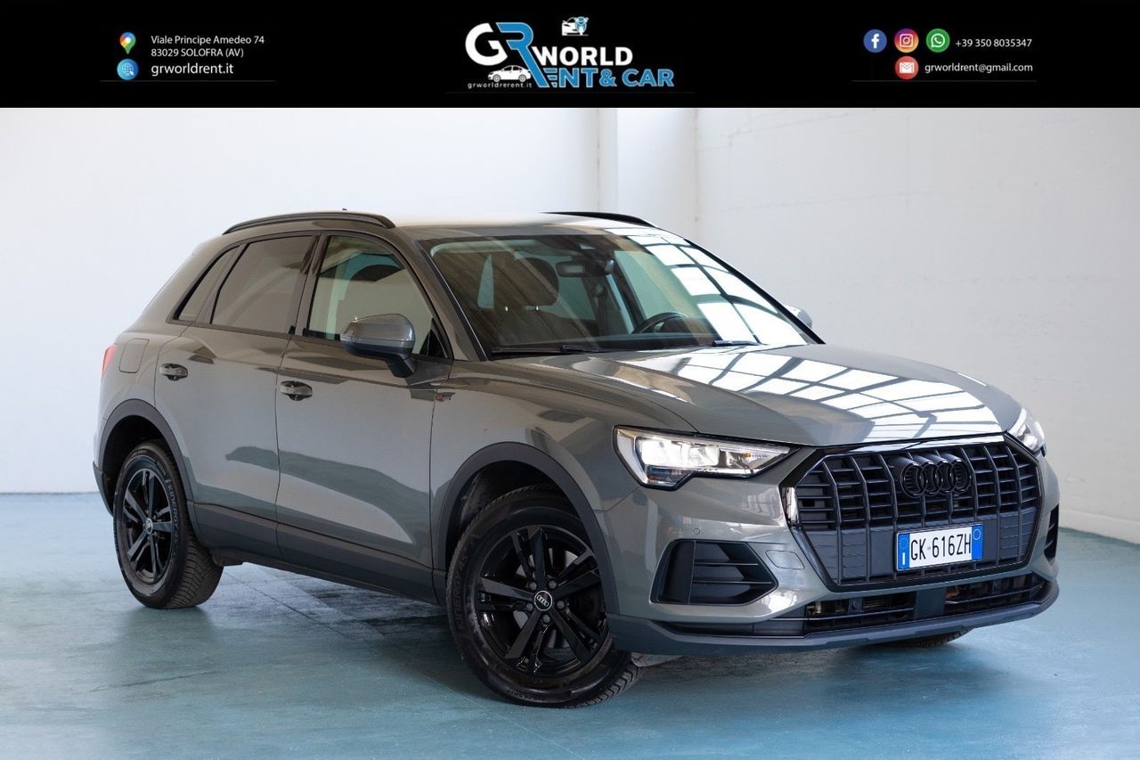 AUDI Audi Q3 35 TDI S line Black edition UNIPROPRIETA
