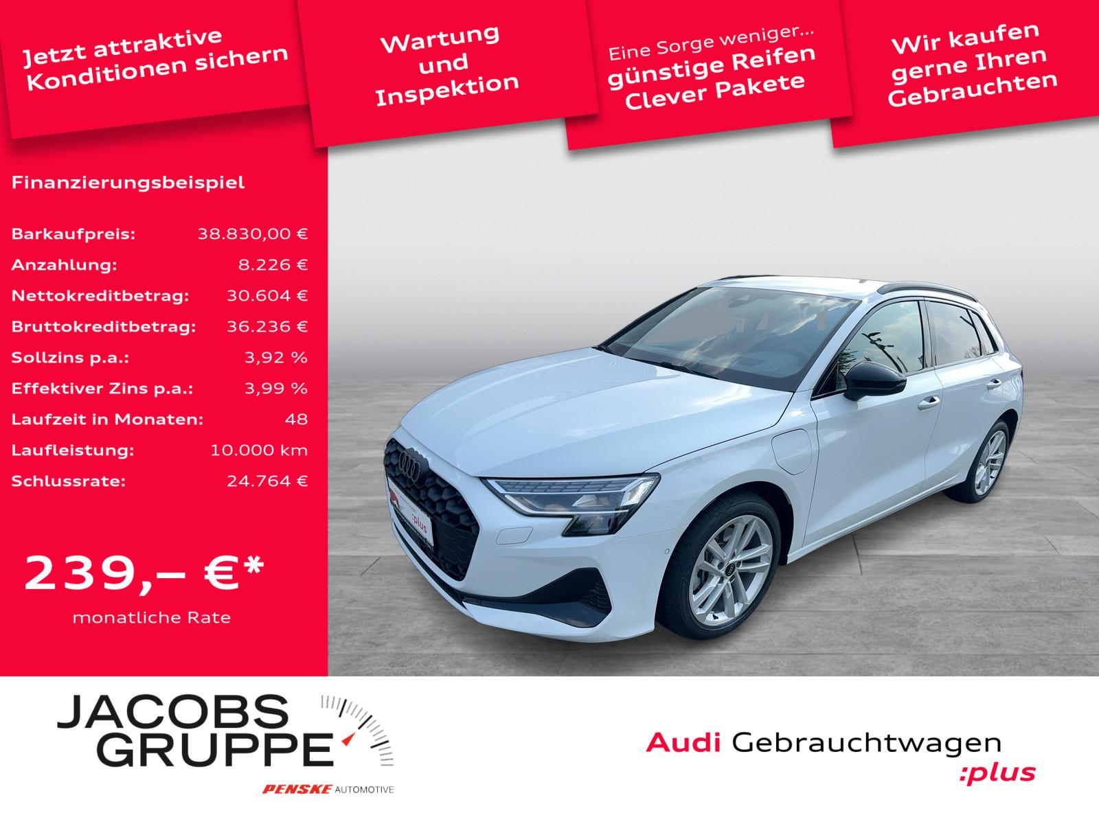 Audi A3 Sportback 40TFSIe Black+/HuD/S-Sitze/AHK/SONO