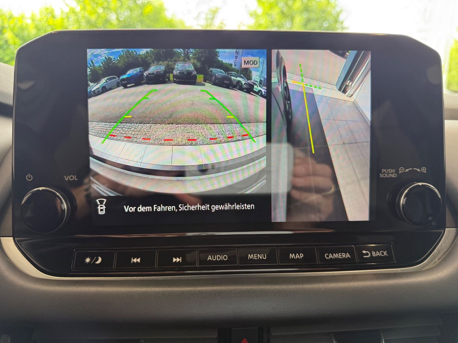 Fahrzeugabbildung Nissan Qashqai Tekna ALLRAD, 360° Kamera, Navi, WP.