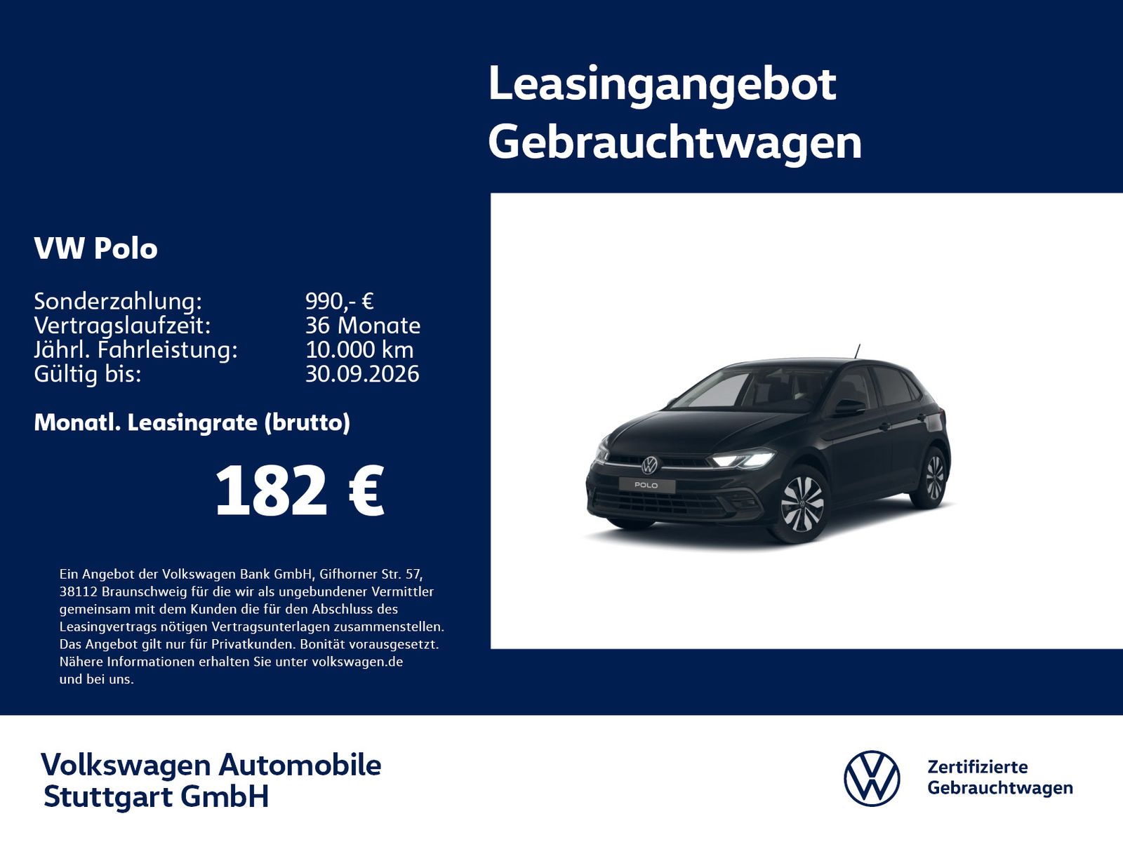 Volkswagen Polo Goal 1.0 TSI Navi ACC LED PDC SHZ