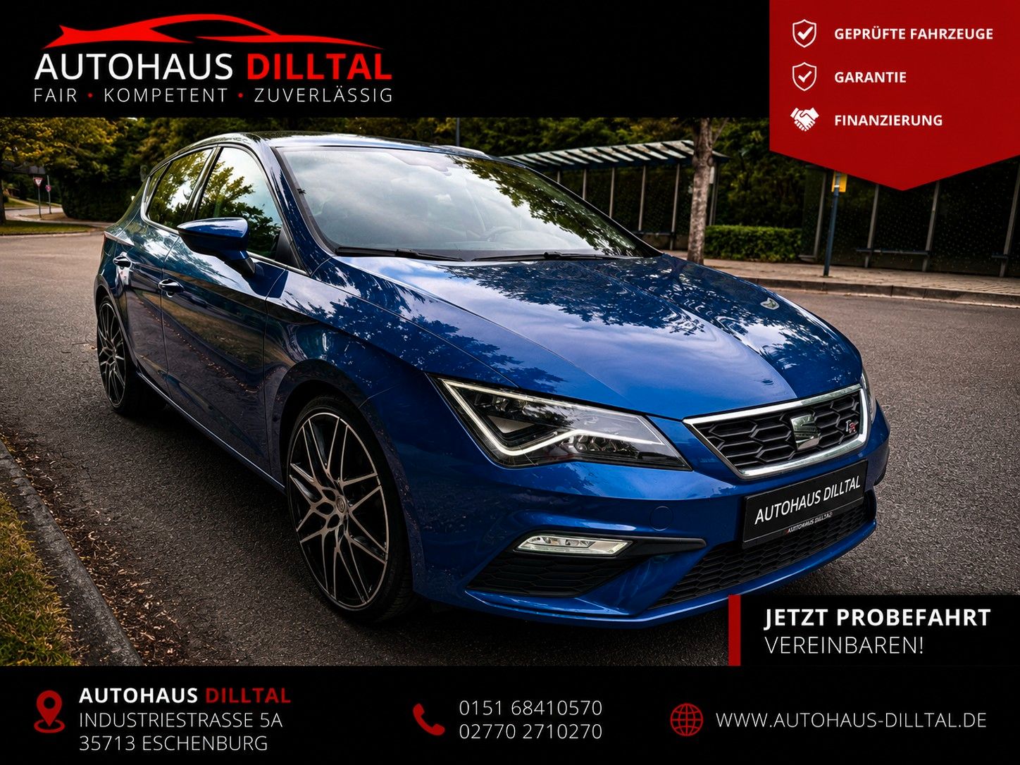 SEAT Leon FR*8-fach bereift, Finanzierung, Garantie*