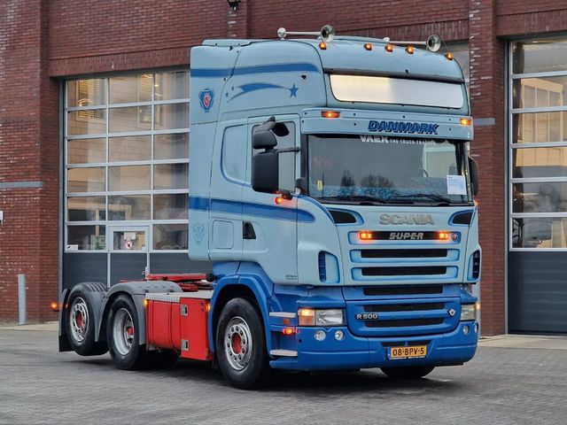 Scania R500 V8 Topline 6x2 - Manual gearbox with retard