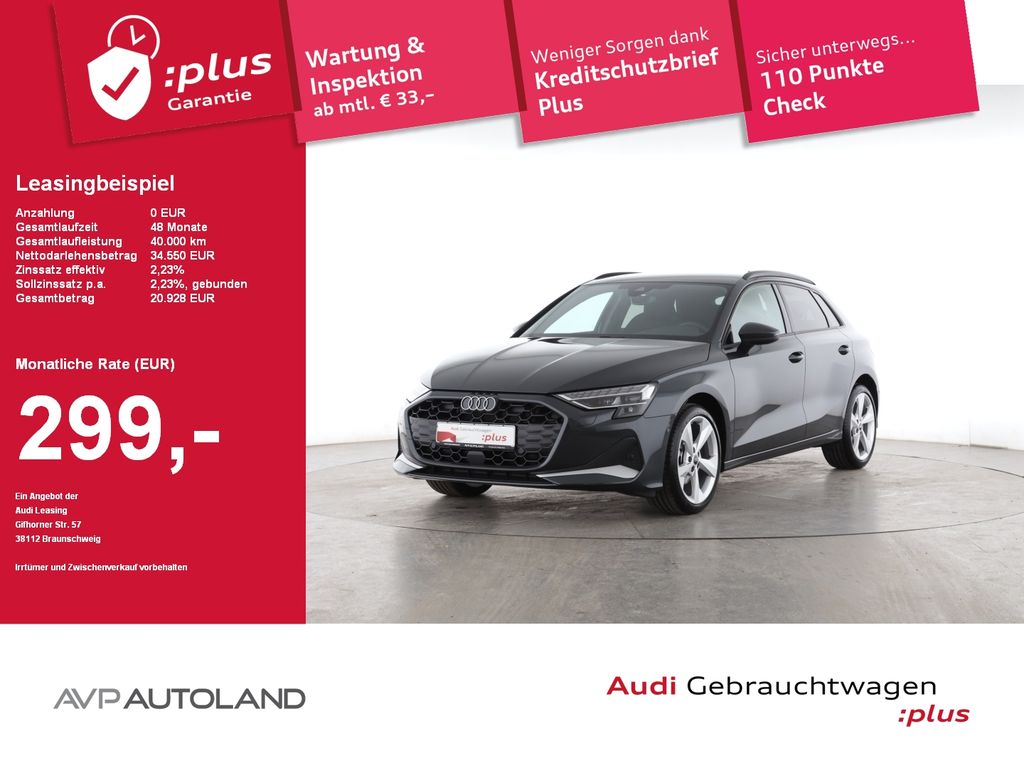 A3 Sportback 30 TFSI S tronic advanced | NAVI |