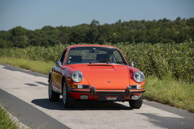 Porsche 1970 911 E Coupé 2. Hand, blutorange