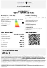 Peugeot 408 GT HYBRID 145 e-DSC6 Focal, 360° Kamera - Peugeot 408 in Hannover