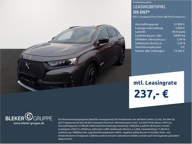 DS Automobiles DS7 Crossback PureTech 180 Performance Line+