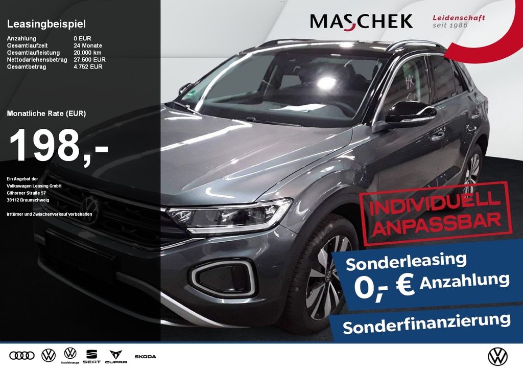 Volkswagen T-ROC Goal 2.0 TDI Sonderleasing! AHK Navi RearV