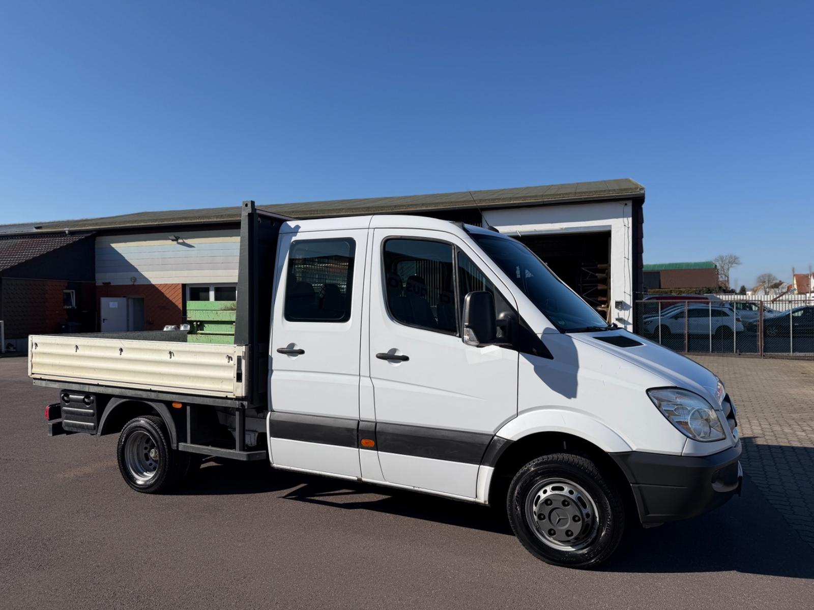 Mercedes-Benz Sprinter 516 DoKa Pritsche AHK 7 Sitzer Euro 5