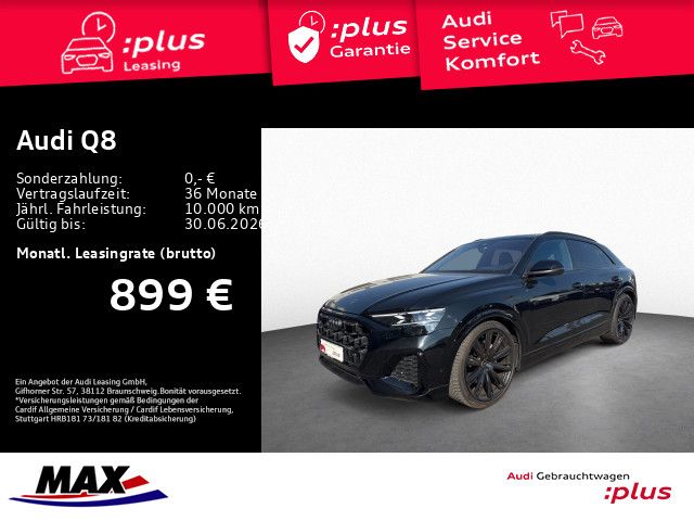 Audi Q8 50 TDI QUATT S LINE AHK+MATRIX+PANO+HUD+RAUTE