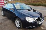 Volkswagen Eos 2.0*Leder*Panorama-Dach - mit Benzin-Antrieb: Blau, Vollleder, Panorama Dach