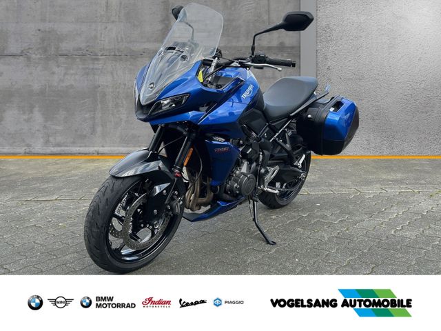 Triumph Tiger Sport 660, Seitenkoffer, Tourenscheibe, Bl