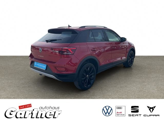 T-Roc 1.0 TSI BLACK STYLE REAR VIEW STANHZG LED