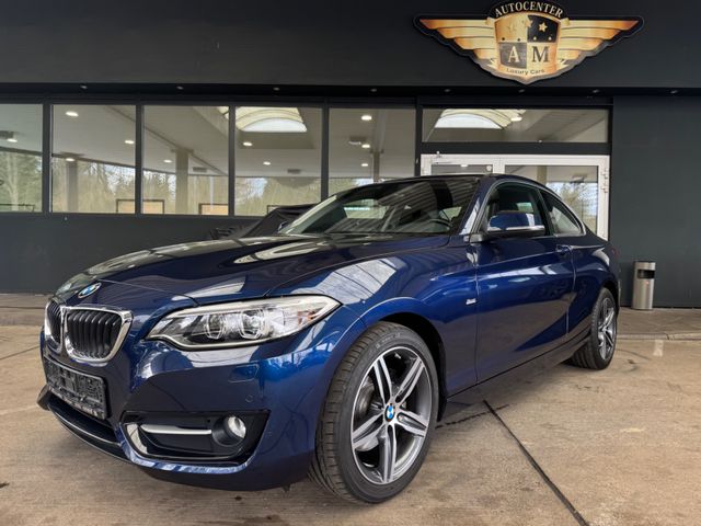 BMW 220i Coupe Aut. M-Sport NAVI/PDC/2-Z-KLIMA/Chrom