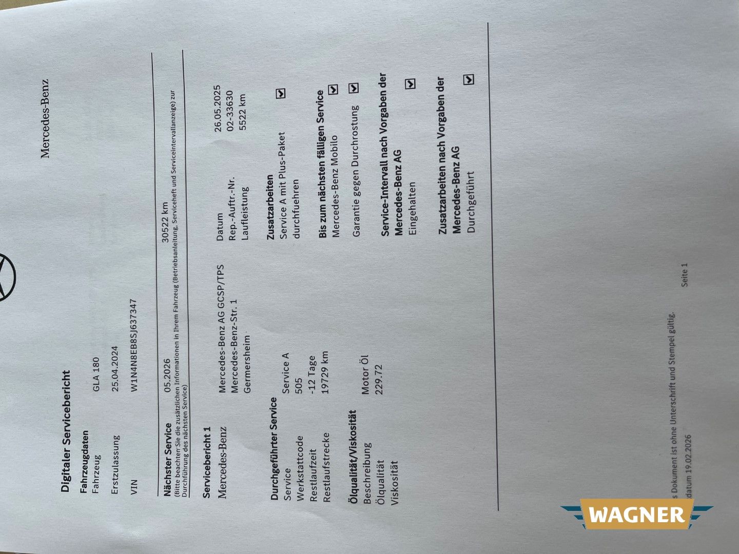 Fahrzeugabbildung Mercedes-Benz GLA 180 LED Navi Sitzheizung Frontschaden