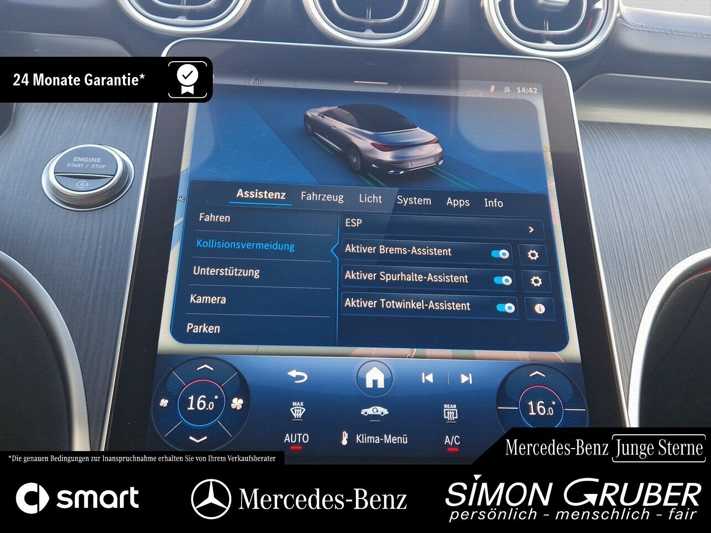 Fahrzeugabbildung Mercedes-Benz CLE 450 4M Cabrio AMG Line Sitzklima Massage AHK