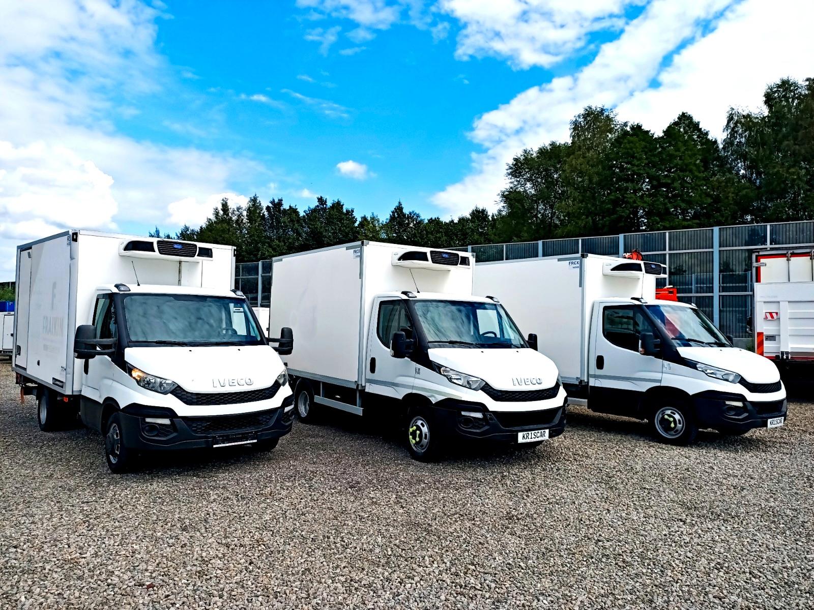 Iveco 35C13 FRC Refrigerated Truck Side Door Elevator