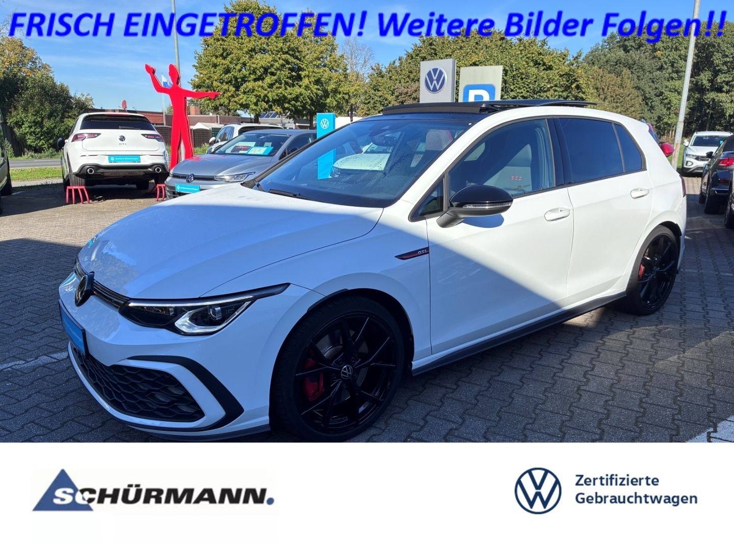 Volkswagen Golf VIII GTI BLACK STYLE AHK MATRIX PANO STANDH foto 1