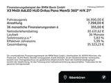 BMW X3 M40i AdLED HUD DrAss Pano MemSi 360° H/K 21" - BMW X3 M40 mit Benzin-Antrieb: Head-Up Display