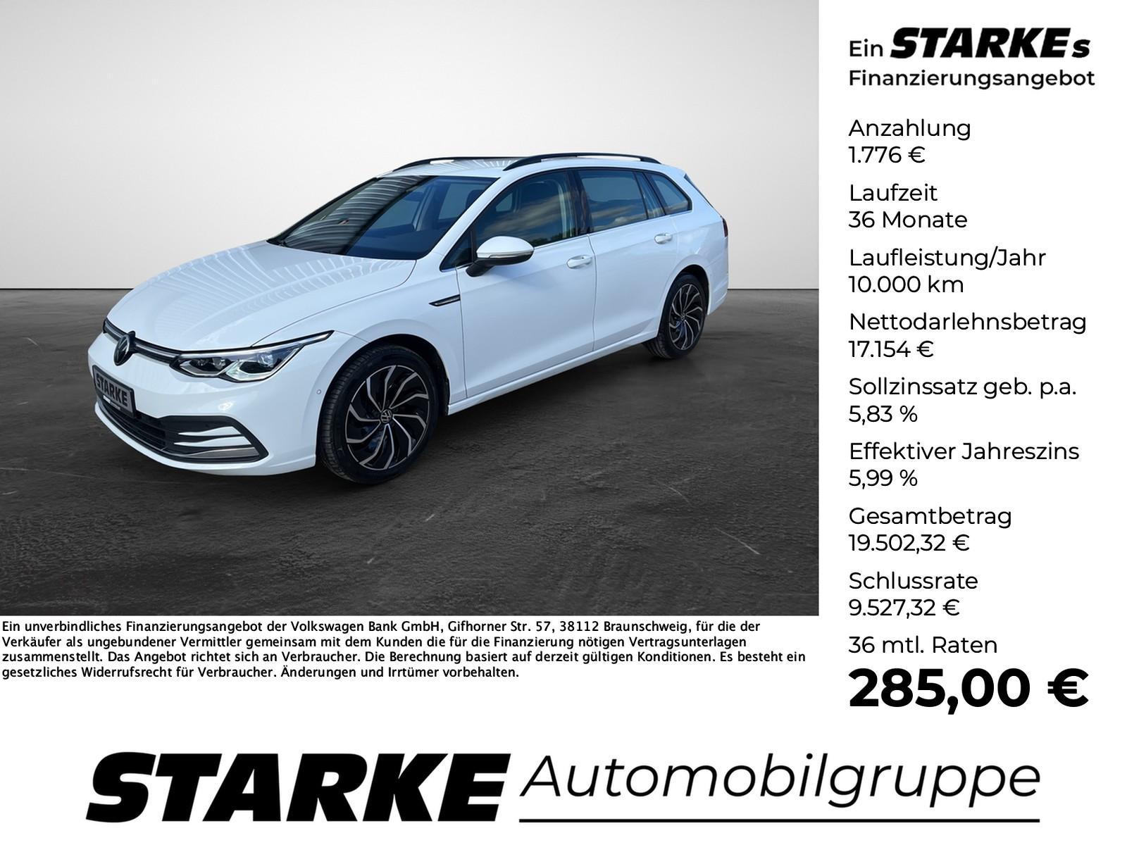 Volkswagen Golf Variant 2.0 TDI DSG Style  AHK Navi LED Kam