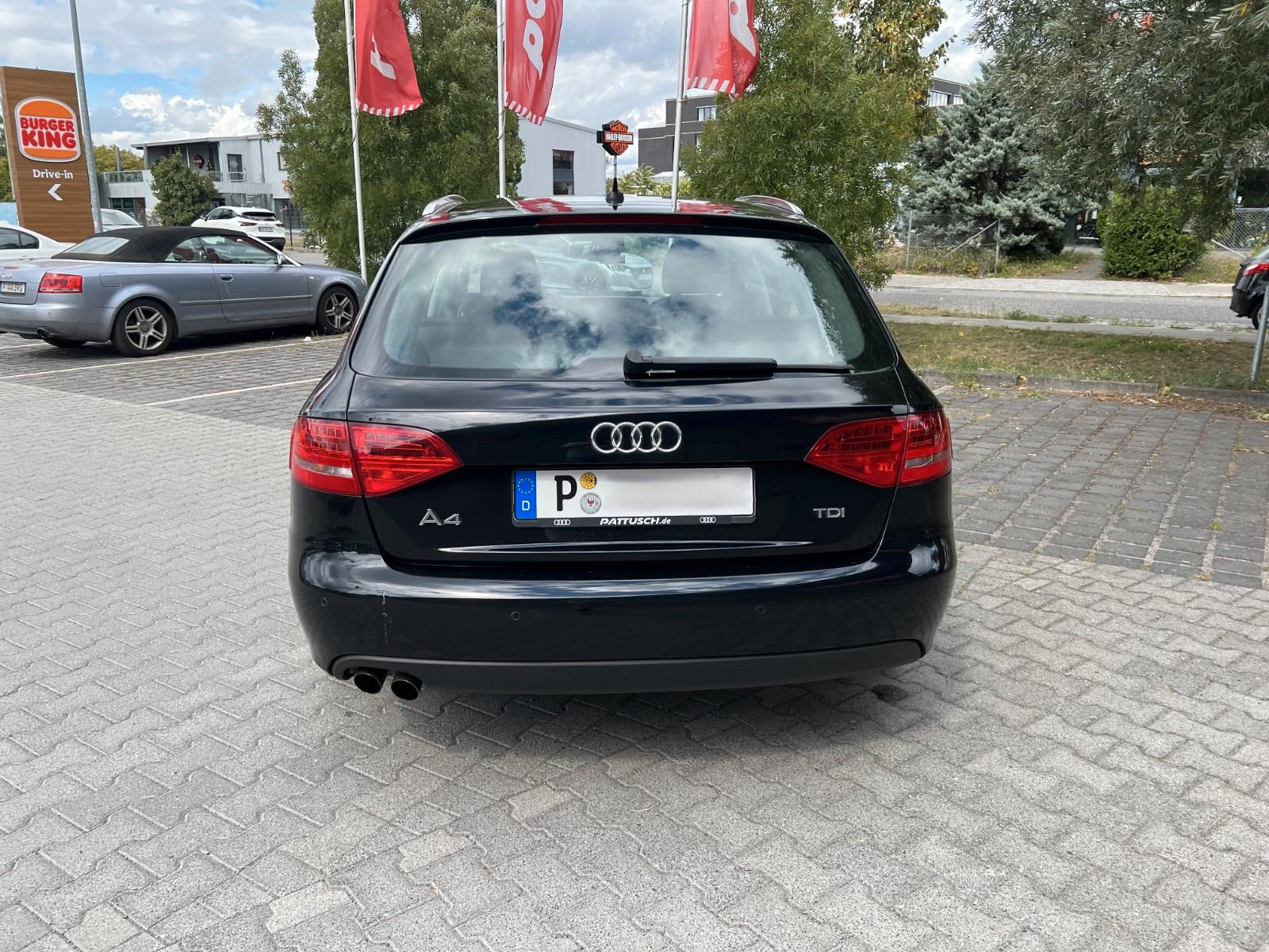 Audi A4 2011 — interior