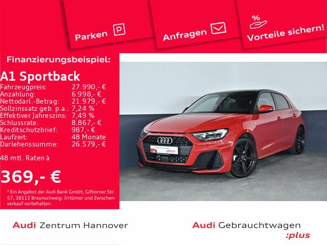 Audi A1 Sportback 25 TFSI S line LED NAVI Virtual Tei