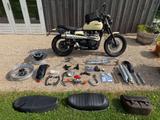 Triumph Scrambler Umbau mit allen neuen Originalteilen - TRIUMPH GEBRAUCHT SCRAMBLER
