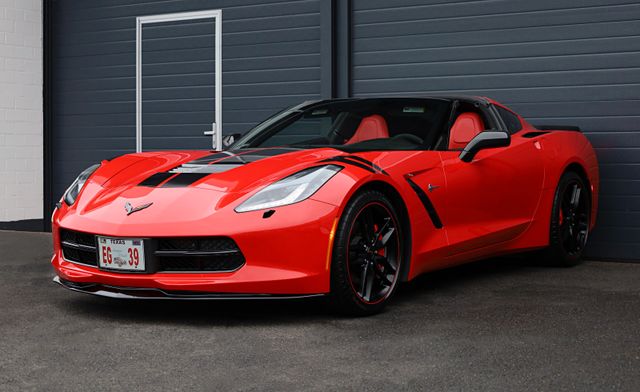 Corvette C7 6.2 V8 Stingray Targa/BOSÈ/LED/APPLE/R19