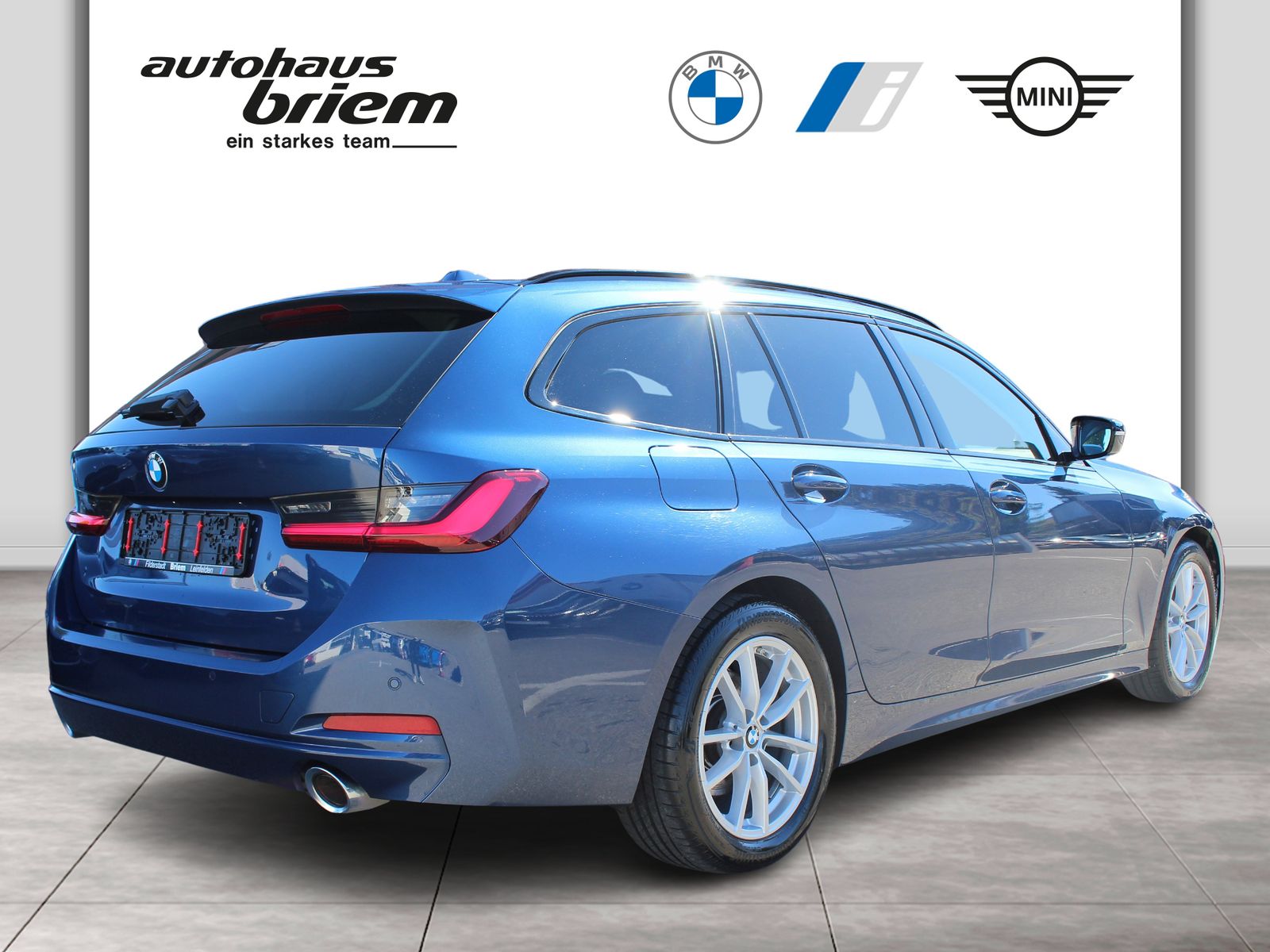 BMW 320d Touring 8-Fach EX-Behördenfahrzeug Garantie imagem 2