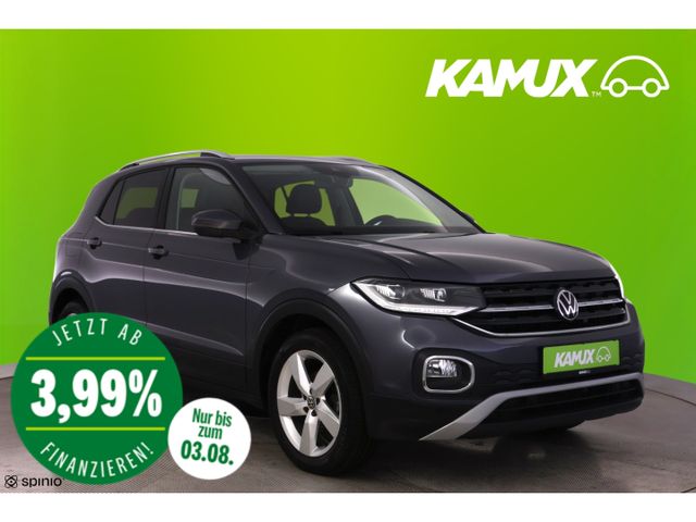 Volkswagen T-Cross 1.0TSI DSG Style+LED+NAVI+KAMERA+SHZ